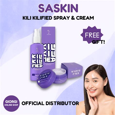 SASKIN KILI KILIFIED 48HR WHITENING ODORLESS.